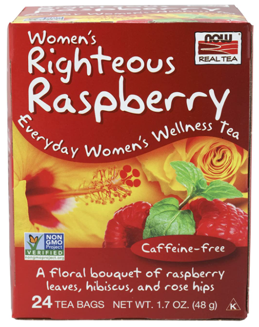 Rightous Raspberry Lime Women's Righteous Raspberry 24 Tea Bags, 1.7 oz by NOW | Better Health