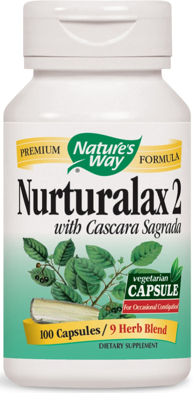 Nurturalax 2 with Cascara Sagrada 100 Capsules