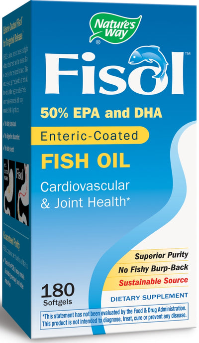 Fisol Fish Oil 180 Softgels