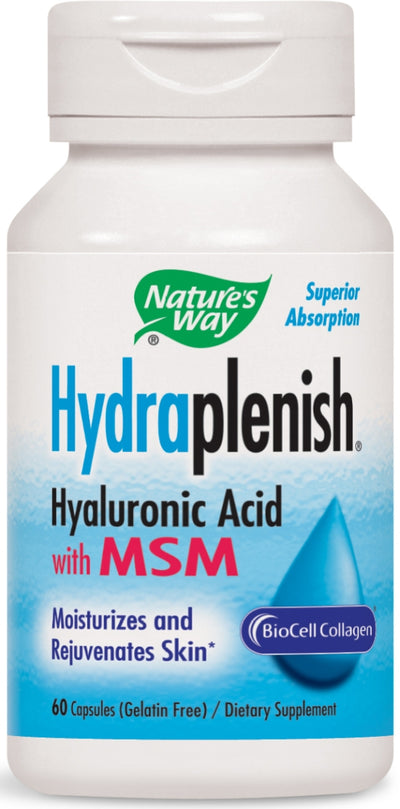 Hydraplenish Hyaluronic Acid with MSM 60 Capsules