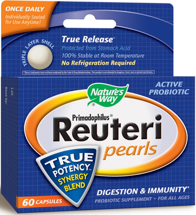 Primadophilus Reuteri Pearls 60 Capsules