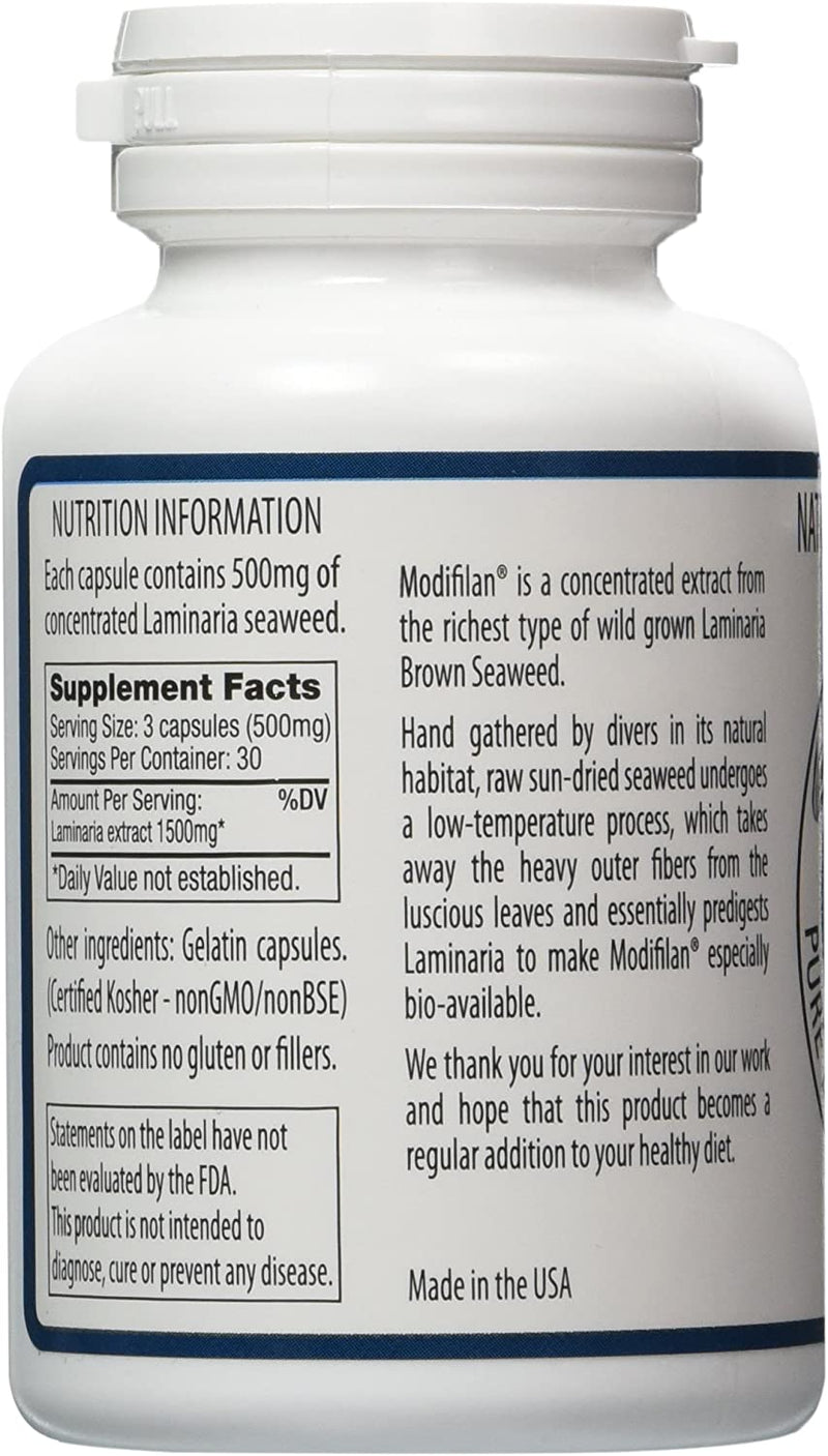 Modifilan 500 mg 90 Capsules for Thyroid Support