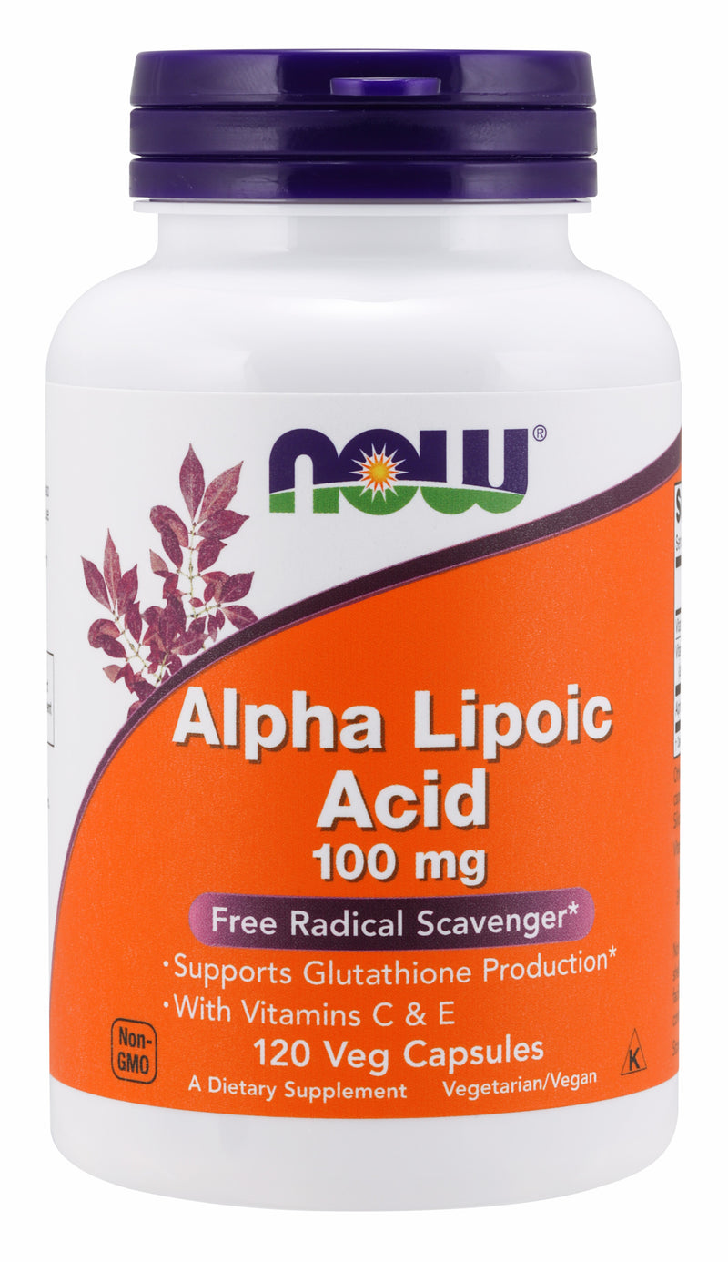 Alpha Lipoic Acid 100 mg 120 Veg Capsules