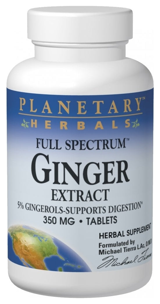 Full Spectrum Ginger Extract 350 mg 120 Tablets