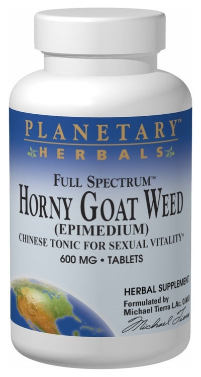 Full Spectrum Horny Goat Weed 600 mg 90 Tablets