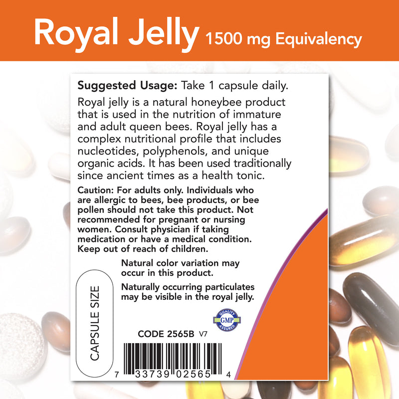 Royal Jelly High Potency 60 Veg Capsules