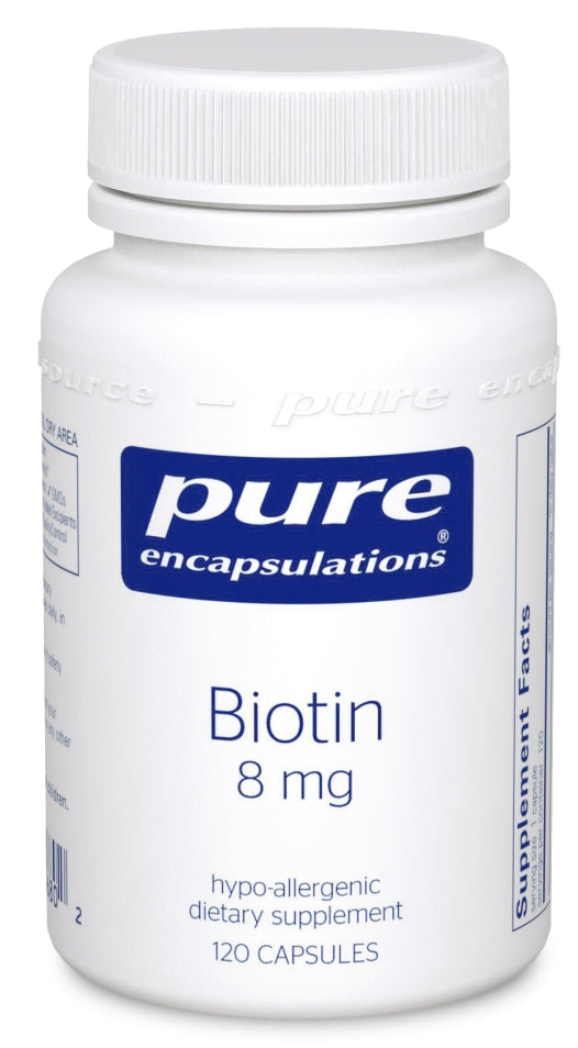 Buy Biotin 8 mg 120 Capsules for Healthy Hair & Nails