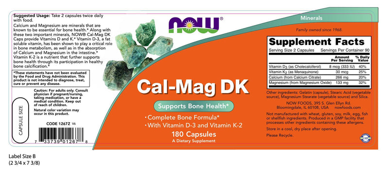 Cal-Mag DK 180 Capsules