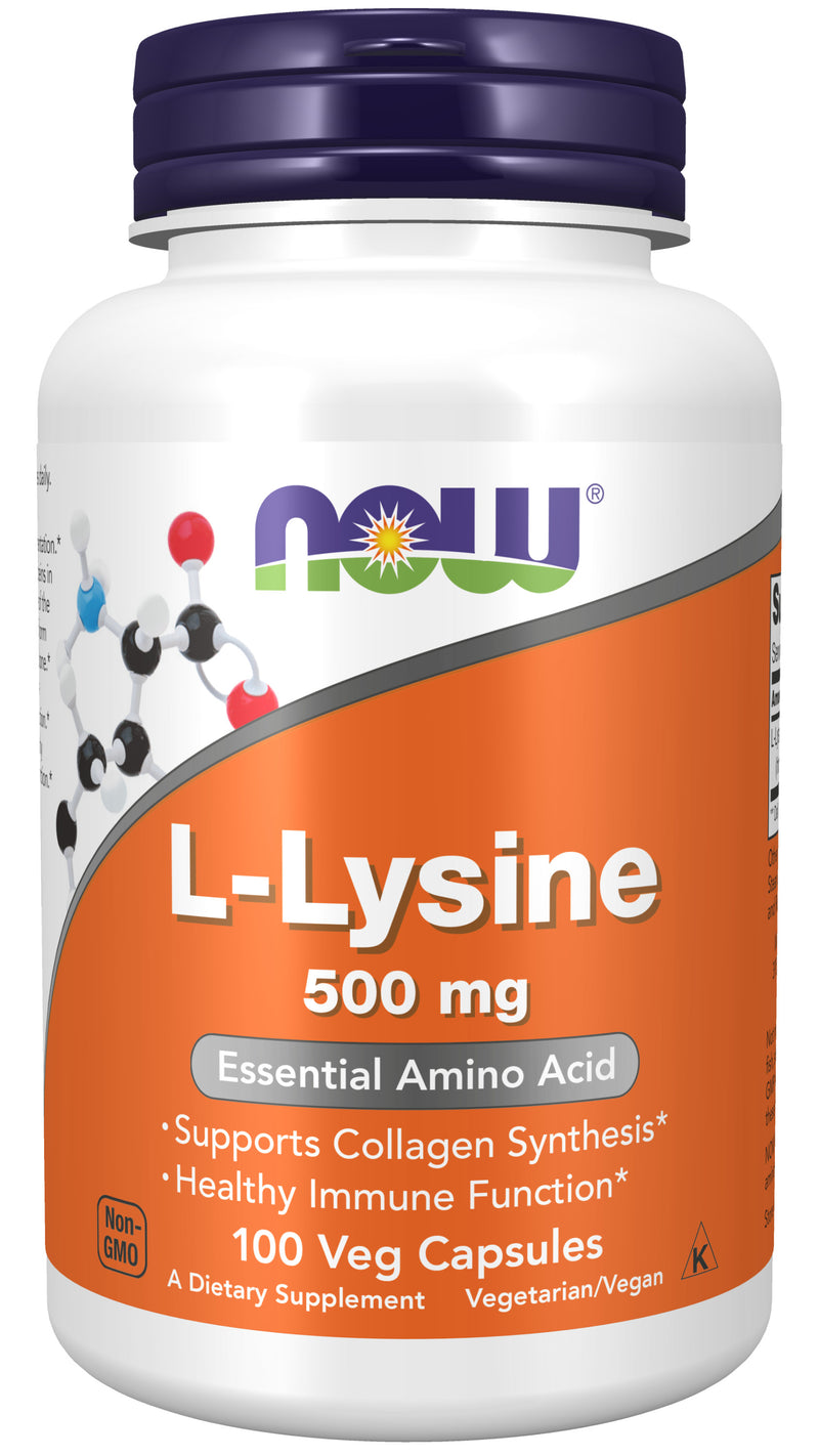 L-Lysine 500 mg 100 Capsules