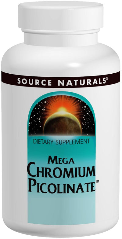 Mega Chromium Picolinate 300 mcg 120 Tablets