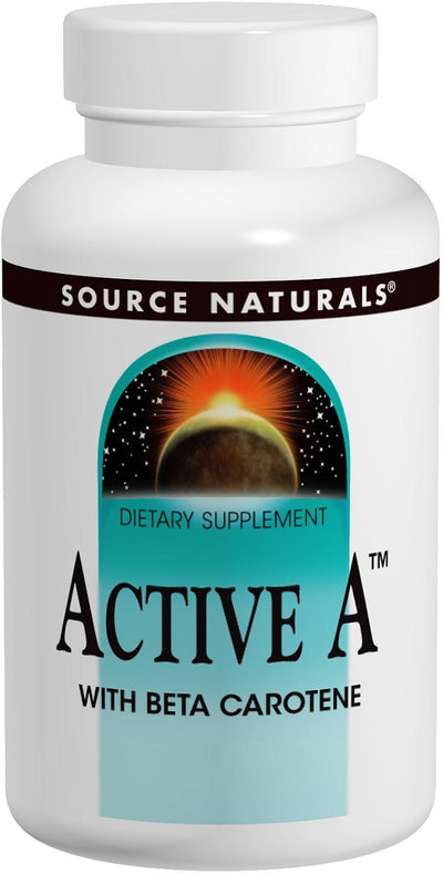 Active A With Beta Carotene 25,000 IU 120 Tablets