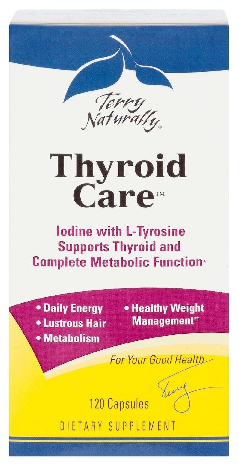 Terry Naturally Thyroid Care 120 Capsules