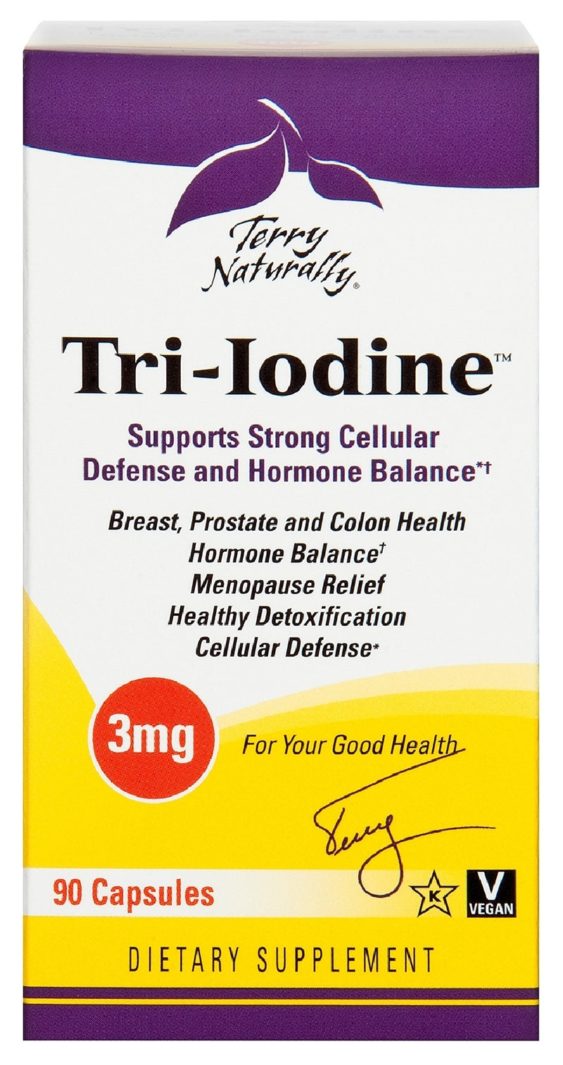 Terry Naturally Tri-Iodine 3 mg 90 Capsules