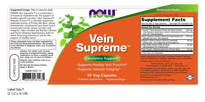 Vein Supreme 90 Veg Capsules