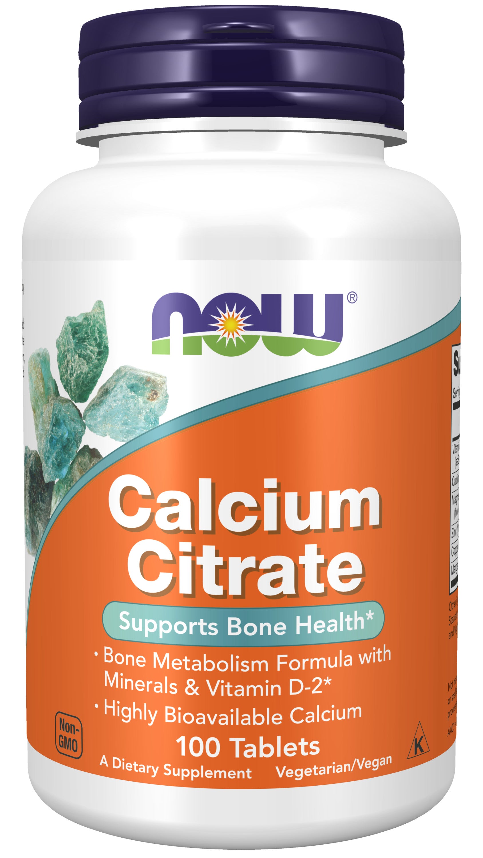 Calcium Citrate 100 Tablets | Support Bone Health