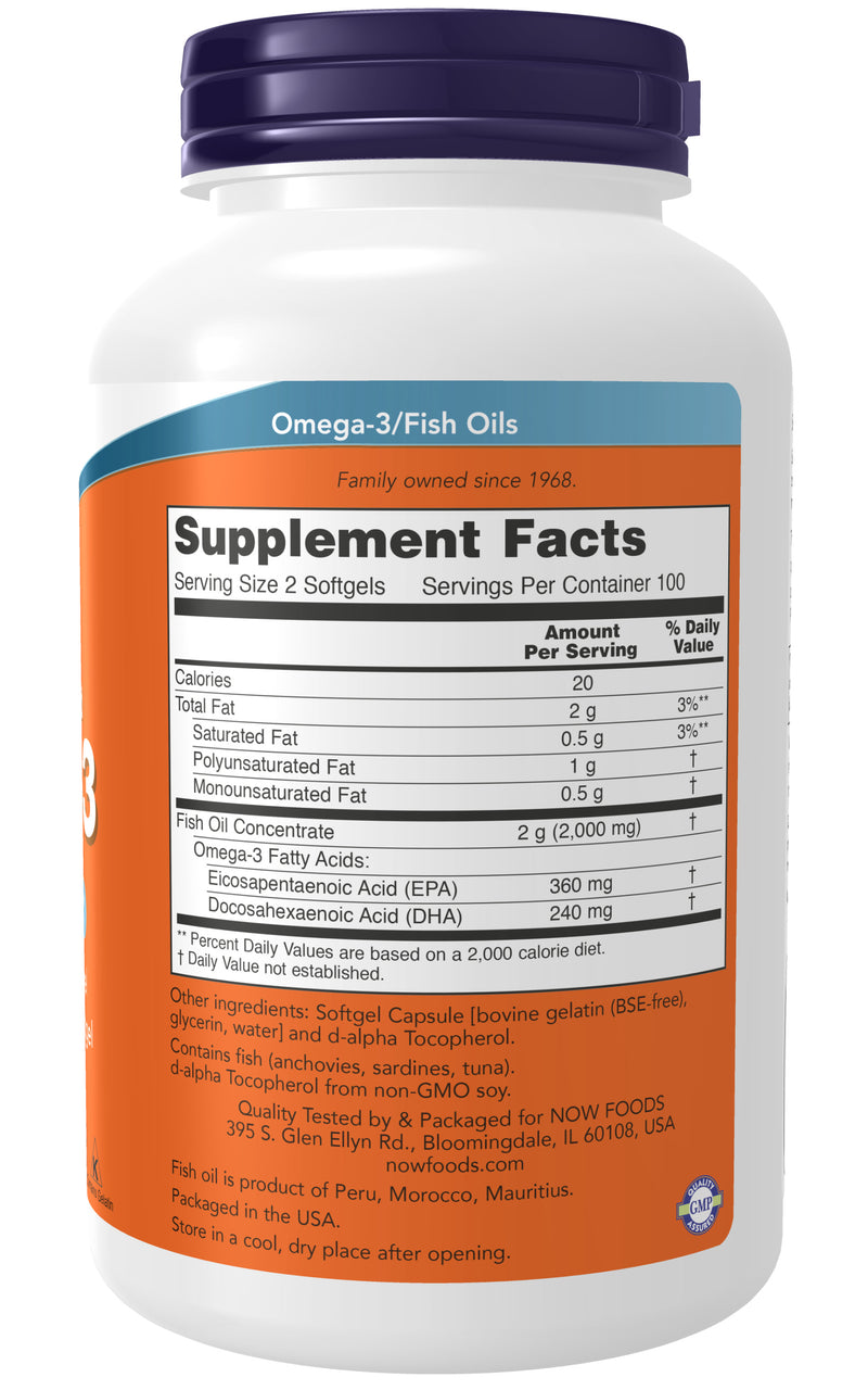 Omega-3 200 Softgels