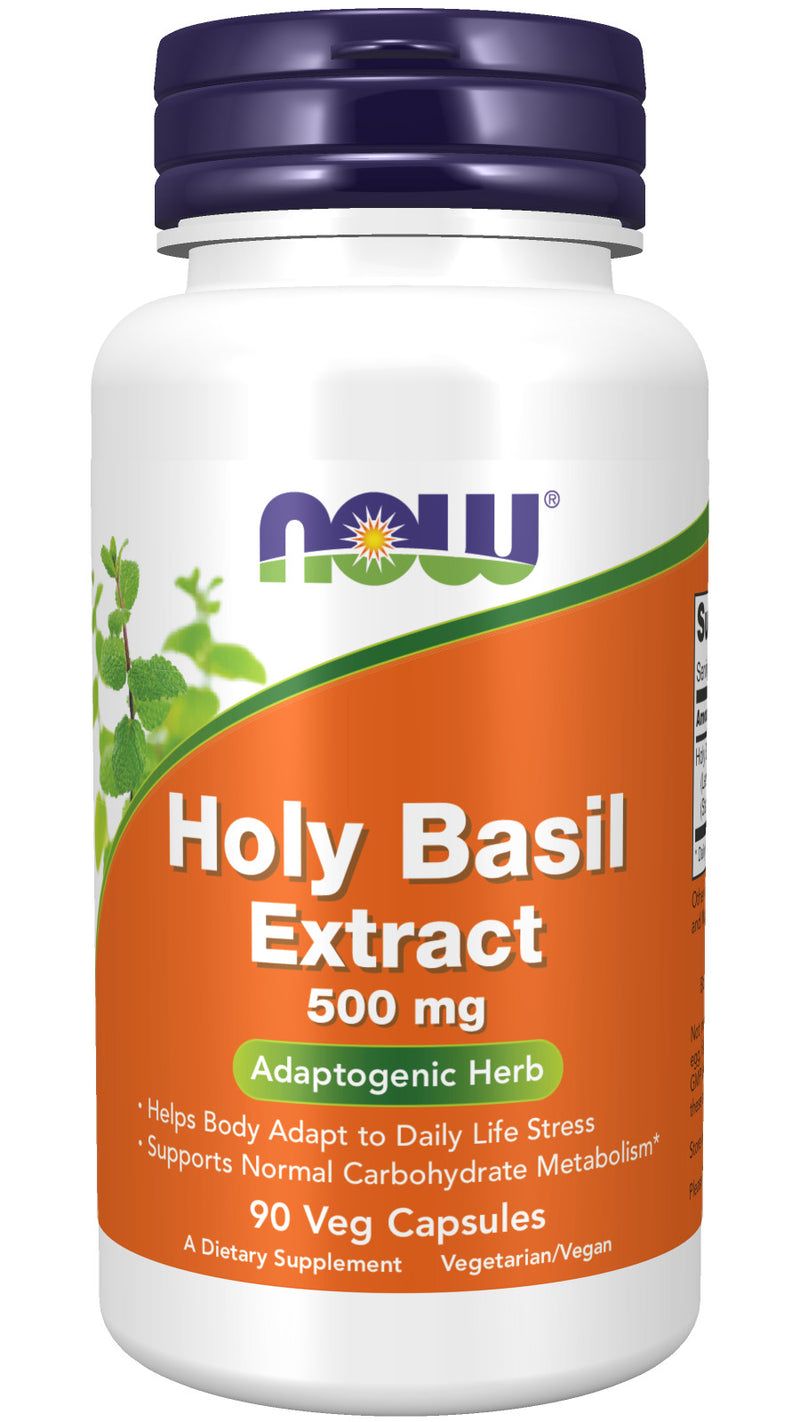 Holy Basil Extract 500 mg 90 Veg Capsules