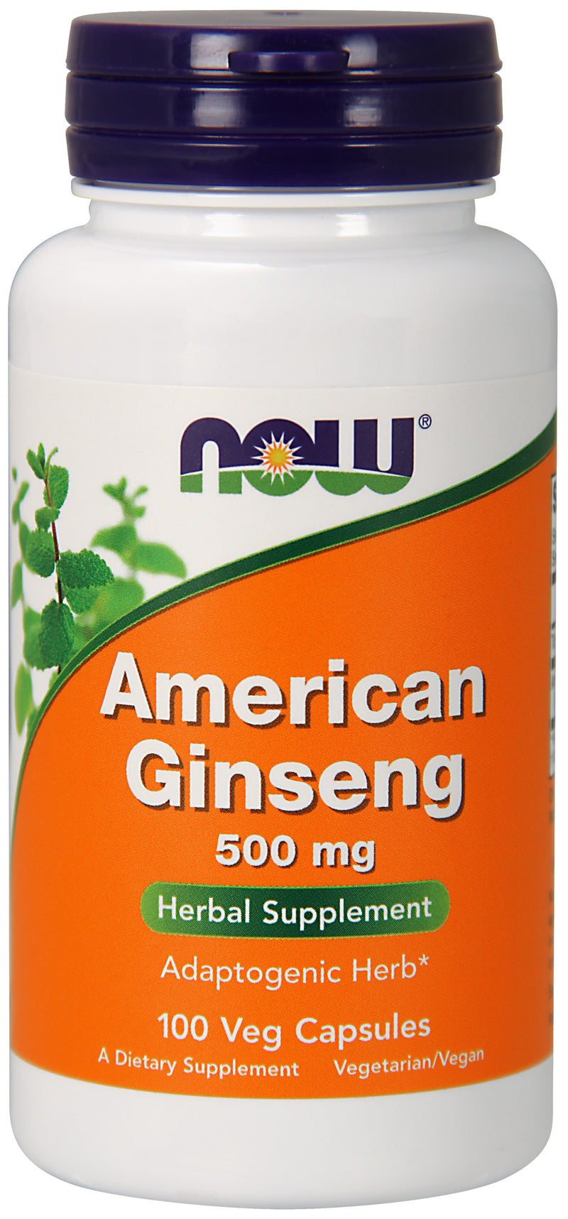 American Ginseng 500 mg 100 Veg Capsules